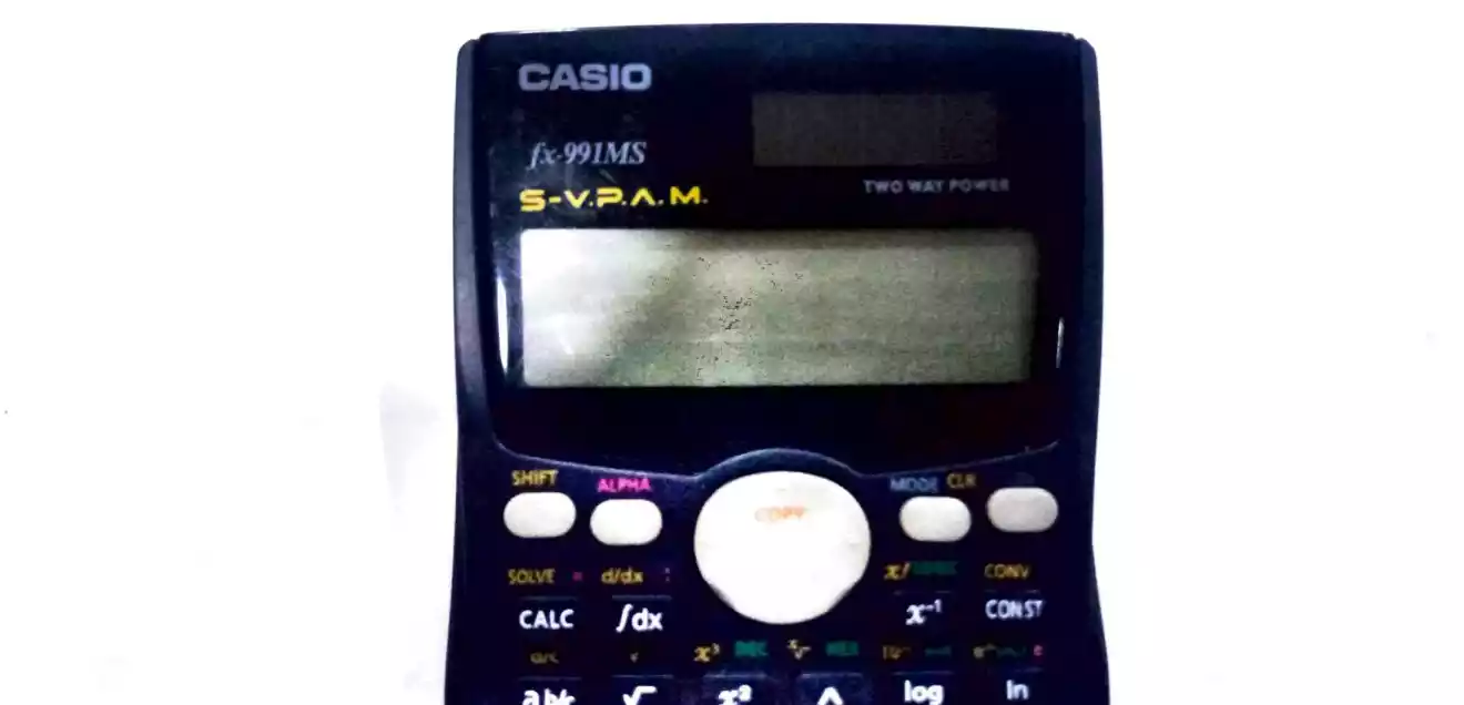 image of a casio fx-991MS