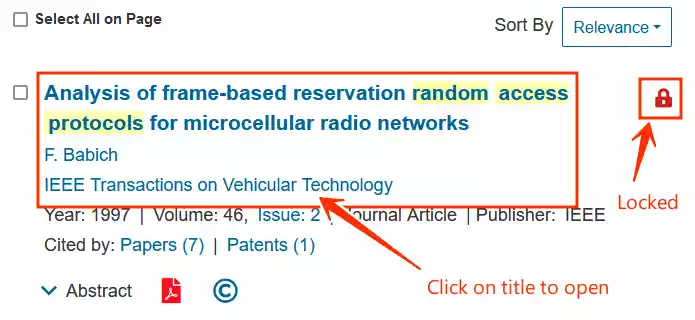 ieee paper open