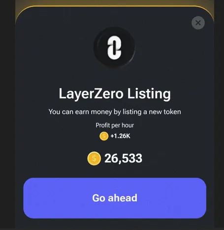 LayerZero Listing