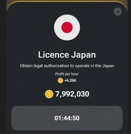 license japan pph